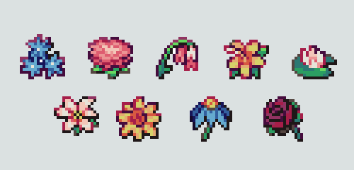 16x16 Flowers [Weekly PJ Challenge]